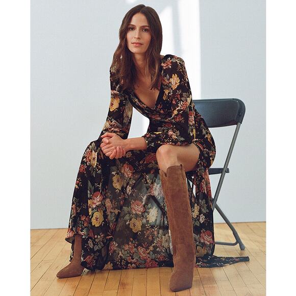 Veronica‎ Beard Avani Floral-Print Dress Size 0 - Picture 2 of 11